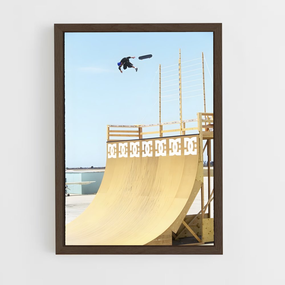 Poster Skate et Vol – affiche Skateboard (vue 5)